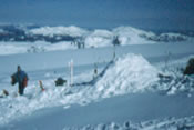 Finished Igloo, Igloo and Snowcave Construction Course