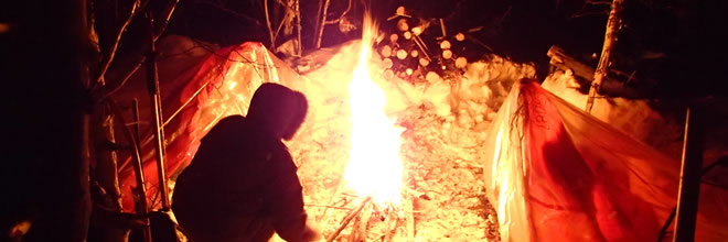 BWI's Winter and Summer Wilderness Survival Courses Modern Wilderness Survival Training in Winter
